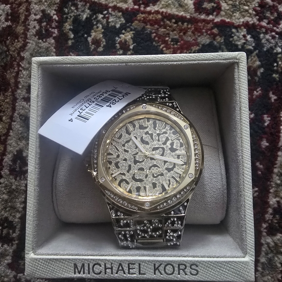 Michael Kors Accessories - Michael Kors Two-Tone Gold and Silver Watch